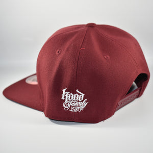 Fuck Around and Find Out Snapback Burgandy