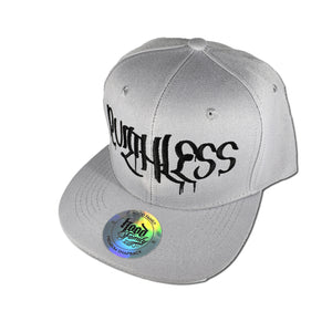 Cypress Hill Script Logo Dark Grey Snap Back Baseball Hat